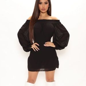 fashion nova mini dress long sleeve